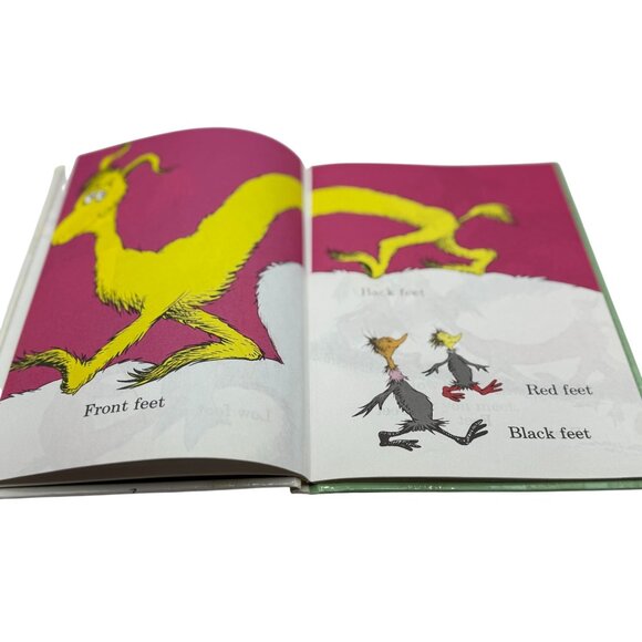 The Foot Book By Dr. Seuss Hardcover Bright & Early Books For Beginning Beginner - Picture 5 of 8